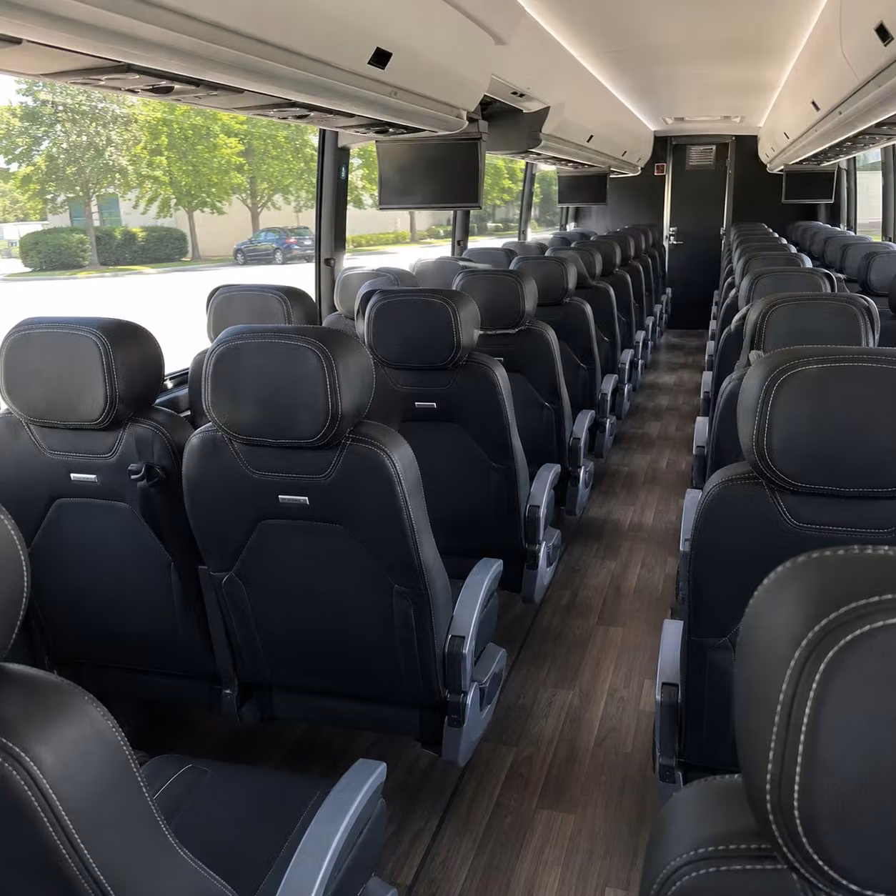 edison charter bus interior