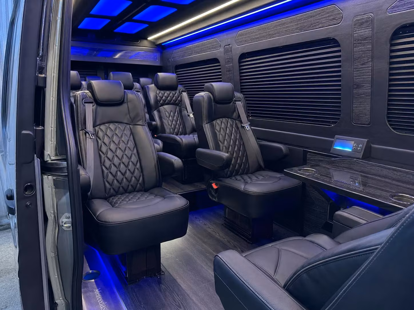 sprinter van transportation for groups and events across edison